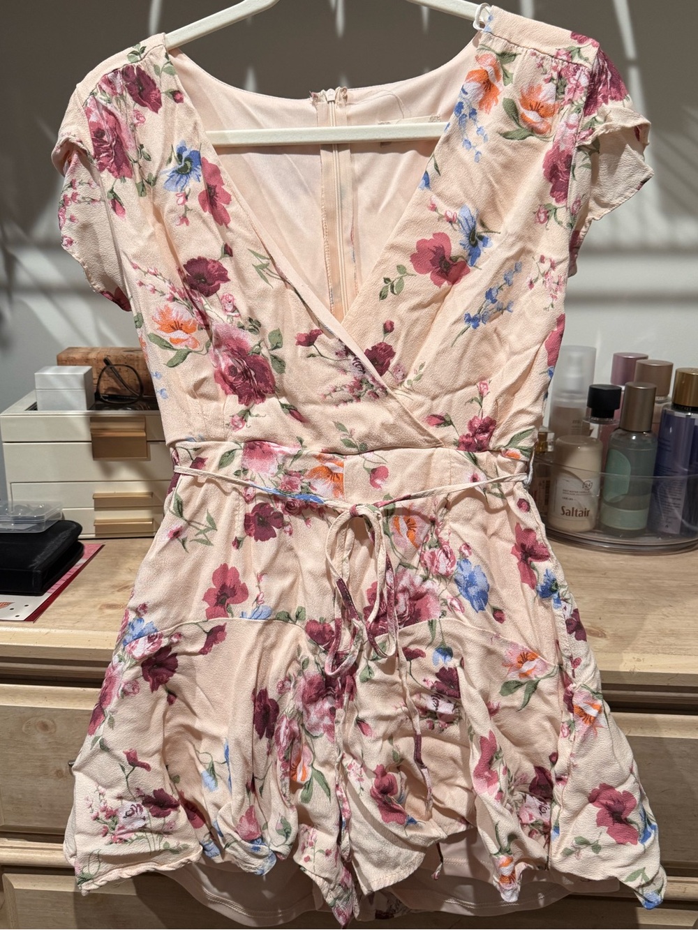 Altar'd State Soft Blush Pink Dress Top